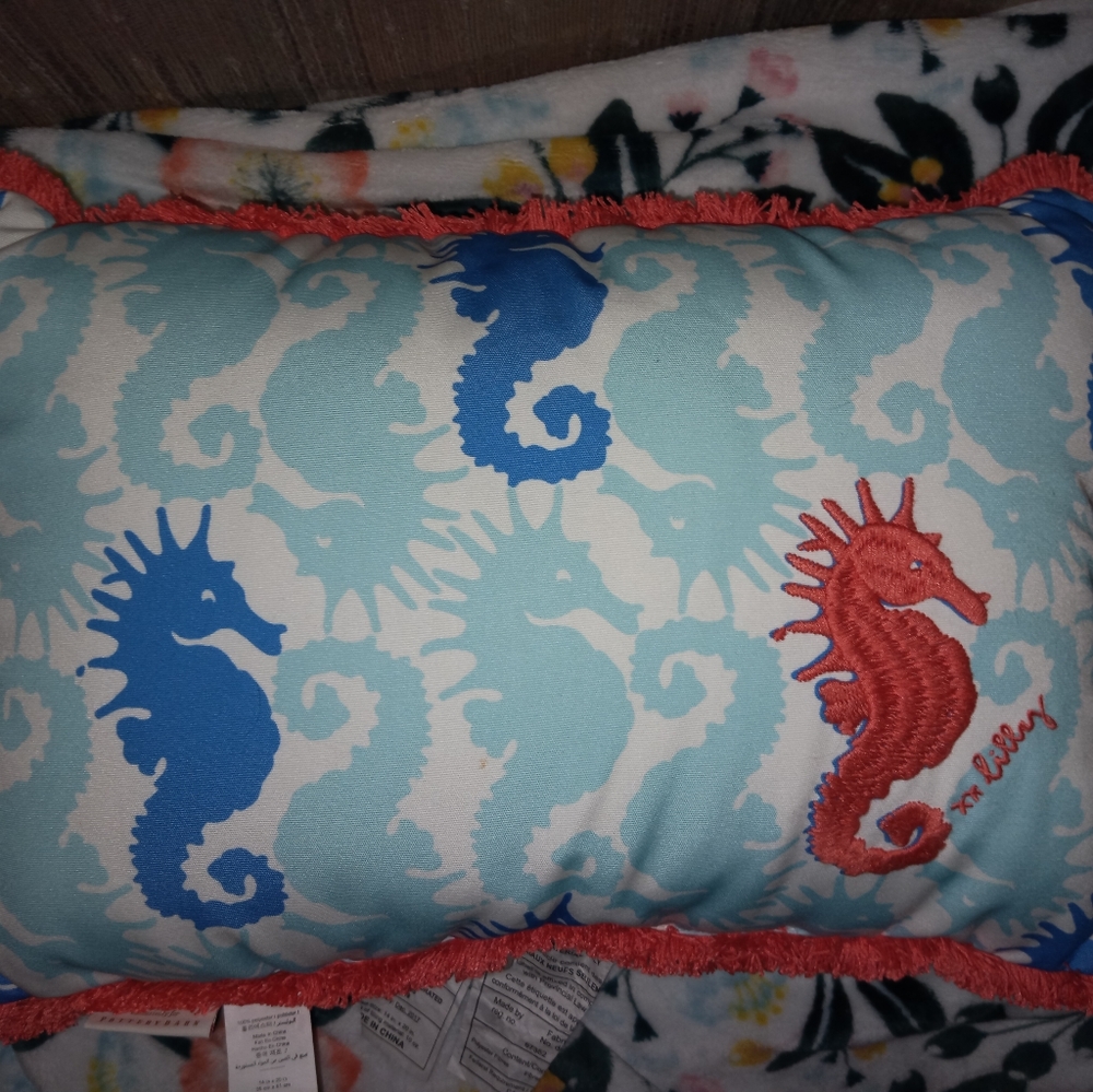 Lilly pulitzer throw pillow